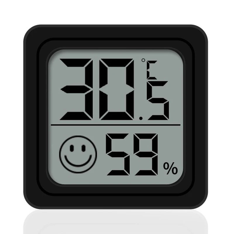 Indoor Mini Temperature and Humidity Meter, Bedroom Temperature Meter, Portable Electronic Digital Display, Humidity and Tempera