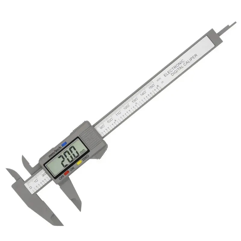 1PC Plastic Digital Vernier Caliper Digital Display Caliper Mini Text Play Caliper Student Vernier Ruler 0-150mm Measuring Tool