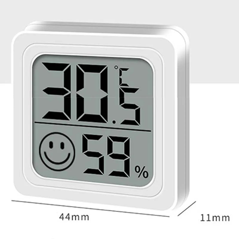 Indoor Mini Temperature and Humidity Meter, Bedroom Temperature Meter, Portable Electronic Digital Display, Humidity and Tempera