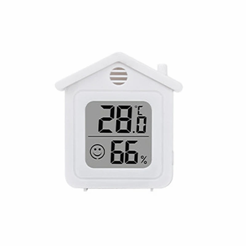 LCD Digital Thermometer Hygrometer Indoor Room Electronic Temperature Humidity Meter Sensor Gauge Weather Station For Home ﻿