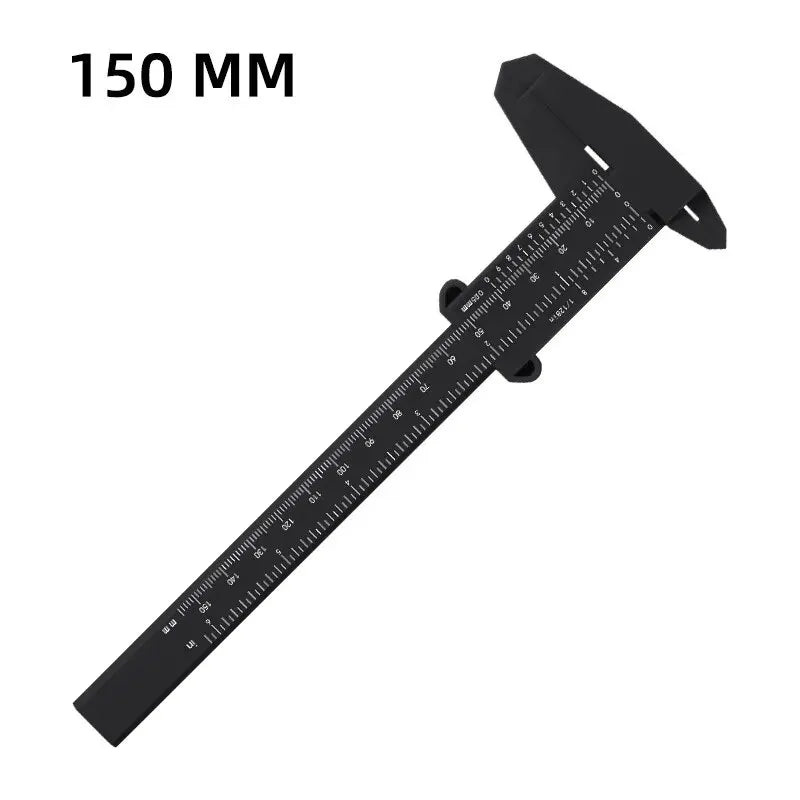 1PC Plastic Digital Vernier Caliper Digital Display Caliper Mini Text Play Caliper Student Vernier Ruler 0-150mm Measuring Tool