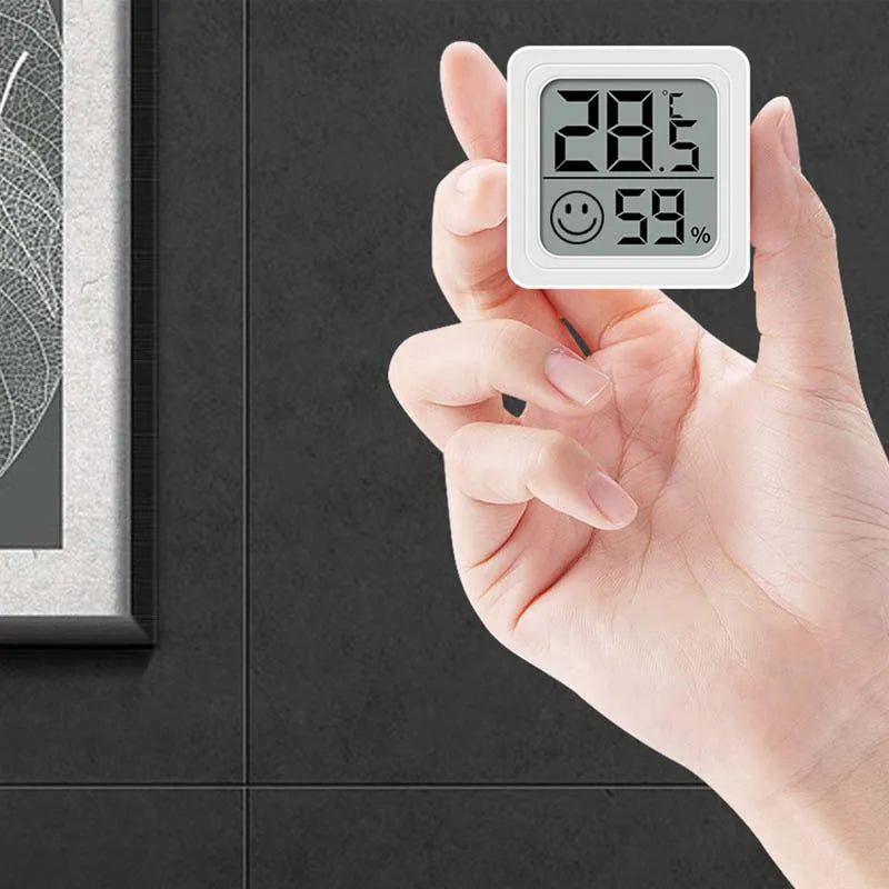 Indoor Mini Temperature and Humidity Meter, Bedroom Temperature Meter, Portable Electronic Digital Display, Humidity and Tempera