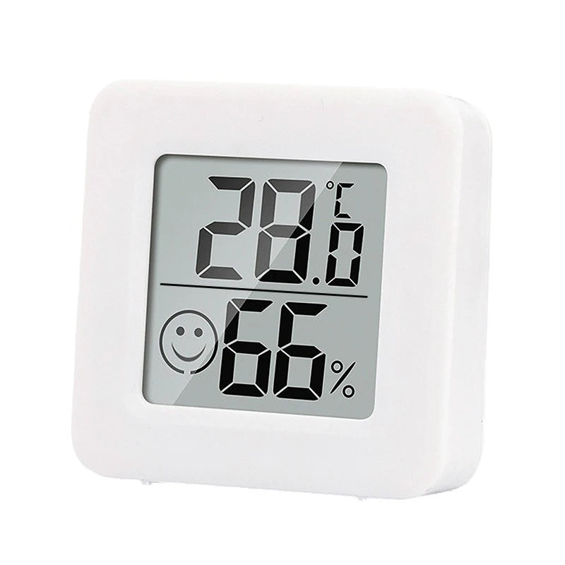 LCD Digital Thermometer Hygrometer Indoor Room Electronic Temperature Humidity Meter Sensor Gauge Weather Station For Home ﻿